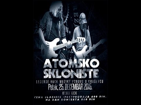 Koncert legendarne grupe ATOMSKO SKLONIŠTE