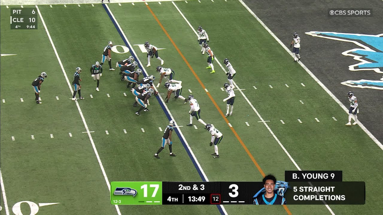 Bryce Young keeps it himself for 6