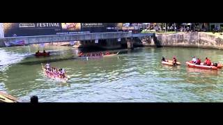 preview picture of video 'Padang International Dragon Boat 2014'