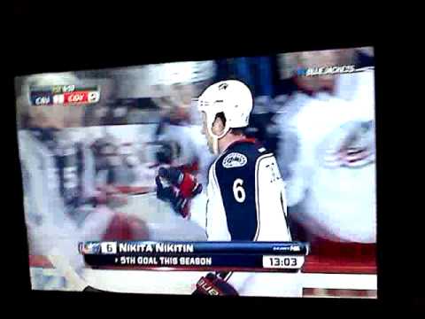 Nikita Nikitin Scores A Goal 3-18-12