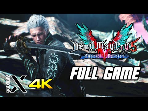 Devil May Cry 5: Special Edition - Vergil Gameplay Walkthrough Full Game (Xbox Series X, 4K)