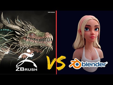 Blender vs ZBrush - (FINAL & HONEST Comparison)