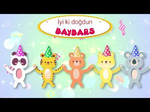 İyi ki doğdun BAYBARS - İsme Özel Doğum Günü Şarkısı (FULL VERSİYON) (REKLAMSIZ)