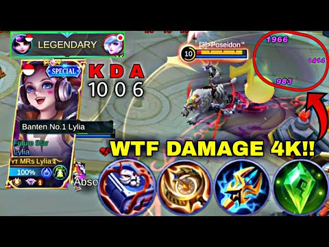 LYLIA NEW BUILD INSANE DAMAGE IN SEASON 20, BUILD LYLIA TERSAKIT 2021 || Lylia Gameplay