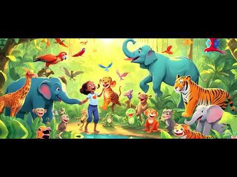 Jungle Friends Adventure: A Fun Kids' Song & Story! | AI Images Gen | 2024