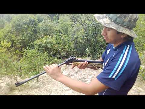 Rifle de aire trasformado a 22 lr