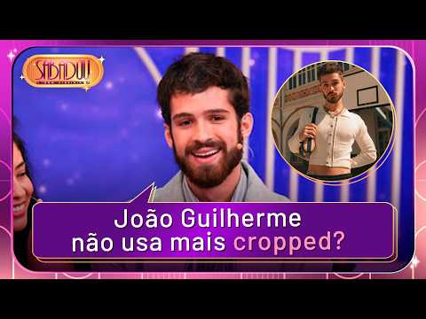 Adeus Cropped? João Guilherme abre o jogo sobre seu novo estilo | Sabadou com Virginia