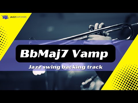 BbMaj7 Jazz Backing Track for Improvisation | Medium Swing