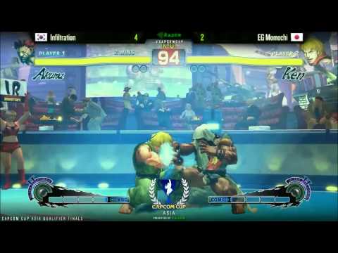 SSF4AE Infiltration vs EG Momochi - CAPCOM-Cup Asia Finals