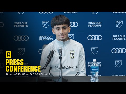Press Conference | Midfielder Taha Habroune speaks ahead of Round One, Game 1 #CINvCLB