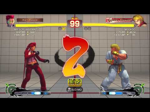 SSF4 AE 2012 Ranked MR SCRU88YPANTS (Viper) vs M00KOO (Ken)