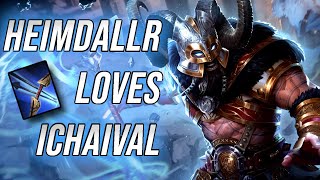 SMITE - Ichaival Makes Heim Even Stronger - S7 Heimdallr Ranked Gameplay