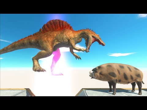 Jet and Drill Trap Combo - Animal Revolt Battle Simulator