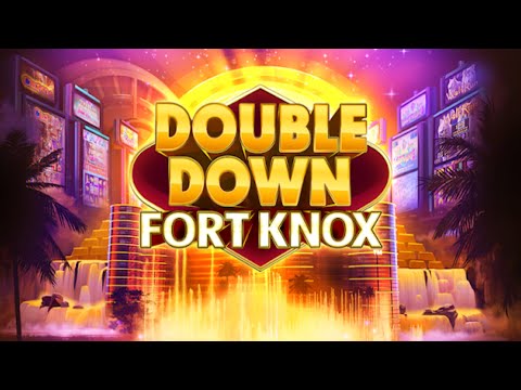 Slots DoubleDown Fort Knox (by Double Down Interactive) IOS Gameplay Video (HD)