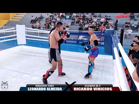 Gladiadores - LEONARDO ALMEIDA(DRAGON THAI) X RICARDO VINICIOS(CLEBÃO M.T.)| 66 Kg
