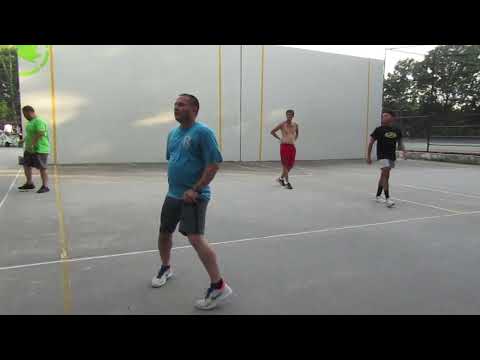 Hoover Park - Dwayne & Leyva vs Ant & Jonathan - Doubles Filmed By Handball Social - 7.2.2025