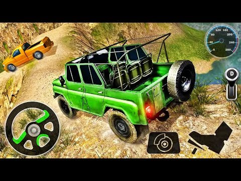 Offroad SUV Drive 2019 3D Simulator - 4x4 Green Jeep Driving - Android GamePlay