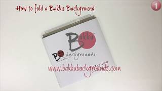How to fold a Bakku Background