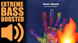 Above &amp; Beyond - Making Plans feat. Alex Vargas (BASS BOOSTED EXTREME)🔊😱🔊