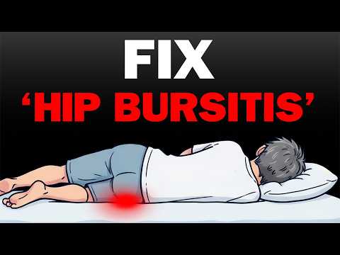 Fix Hip Pain Lying On Your Side ("Hip Bursitis”) ... with ONE Exercise
