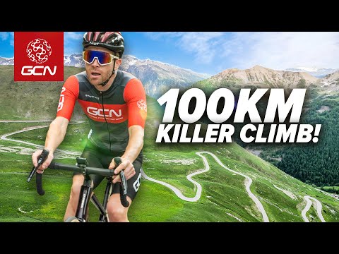 This Climb Is 100km Long And We Raced Up It