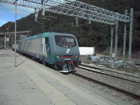 16.09.2017. TRENO E412 + E405 DI MIR IN TRANSITO A PONTE GARDENA (BZ).