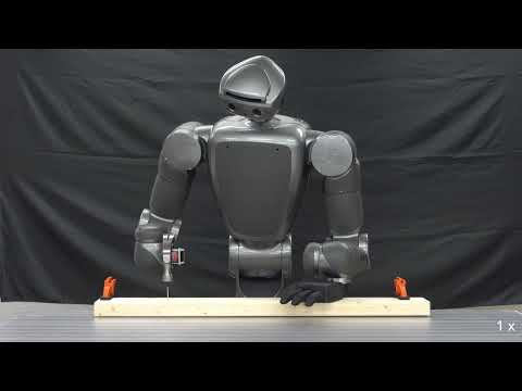 Torobo hammering a nail