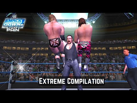 Compilation of Extreme Moments of WWE Smackdown Here Comes The Pain | Part-2