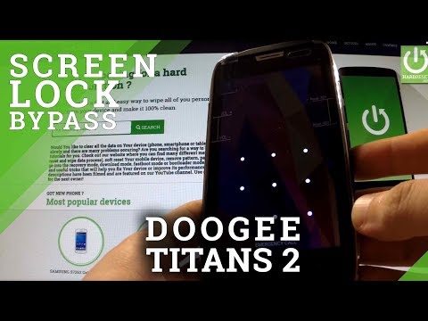Hard Reset DOOGEE DG700 Titans2 - bypass Pattern and Password by Recovery Mode