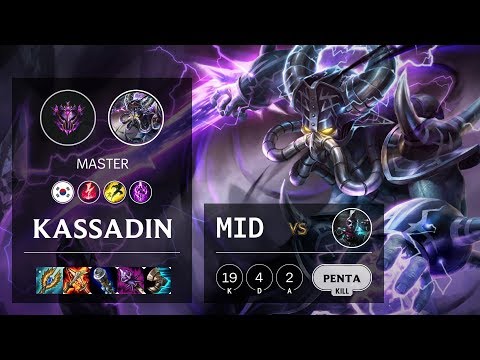 Kassadin Mid vs Ekko - KR Master Patch 10.8