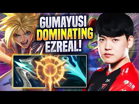 GUMAYUSI DOMINATING WITH EZREAL! - T1 Gumayusi Plays Ezreal ADC vs Varus! | Preseason 2023