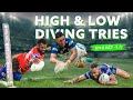 Best High & Low Diving Tries | Rounds 1-5, 2022 | NRL