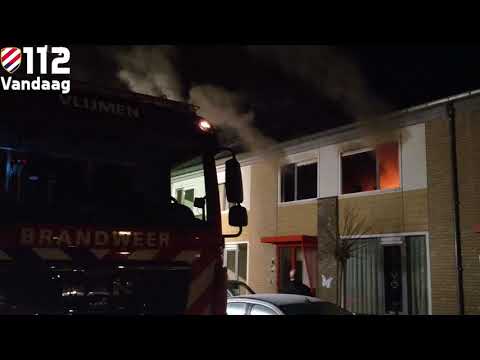 Buurman ontdekt brand in slaapkamer in Vlijmen