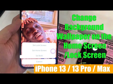 iPhone 13 / 13 Pro / Max: How to Change Background Wallpaper on the Home Screen/Lock Screen