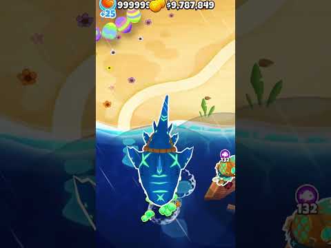 MAXED MEGALODON VS. ELITE BLOONARIUS || #shorts #btd6 #newupdate