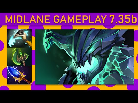 ⭐Paparazi灬 Outworld Destroyer 15+ Kills! Mid Gameplay 7.35b - Dota 2 Top MMR