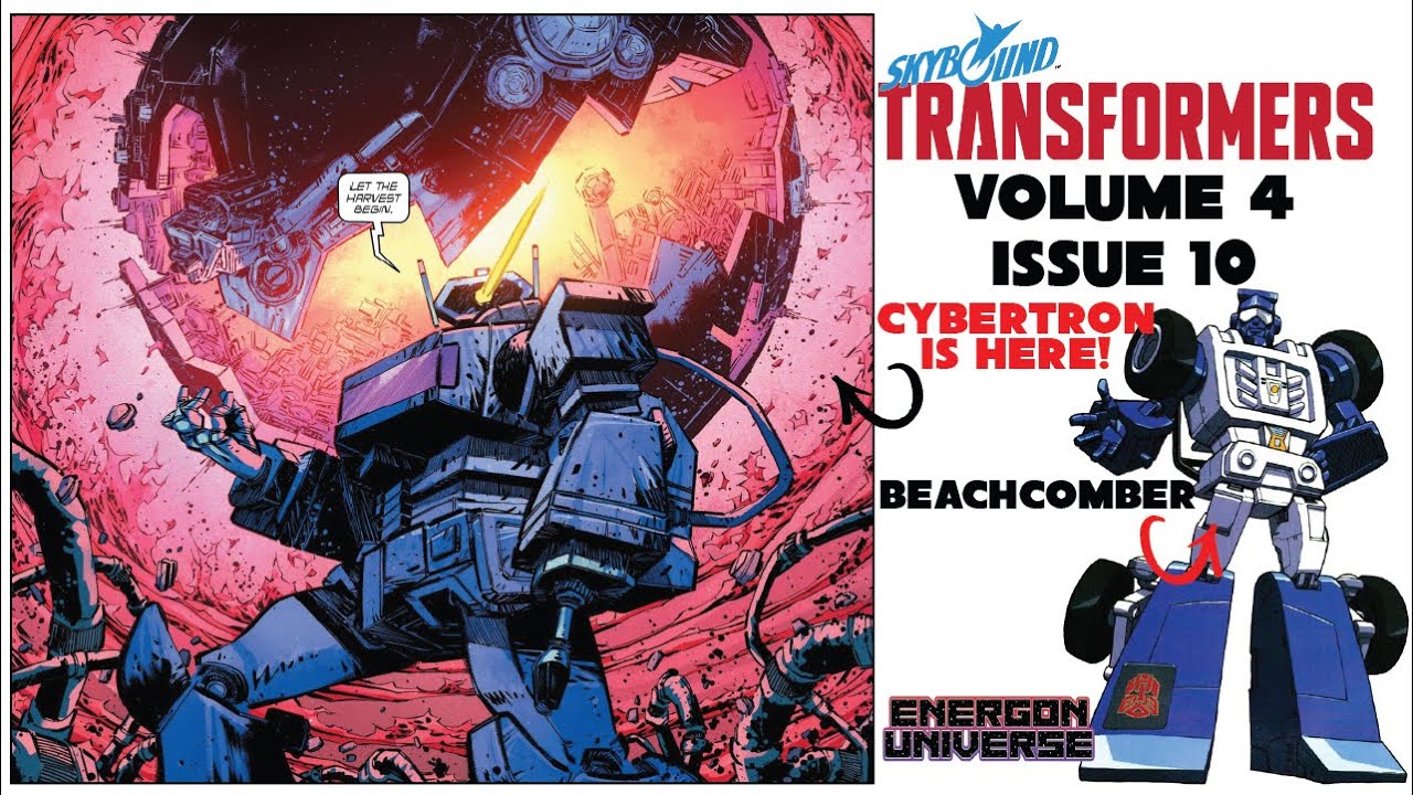 Shockwave Brings Cybertron To Earth In Transformers Issue 10 Skybound Summary Beachcomber Astrotrain