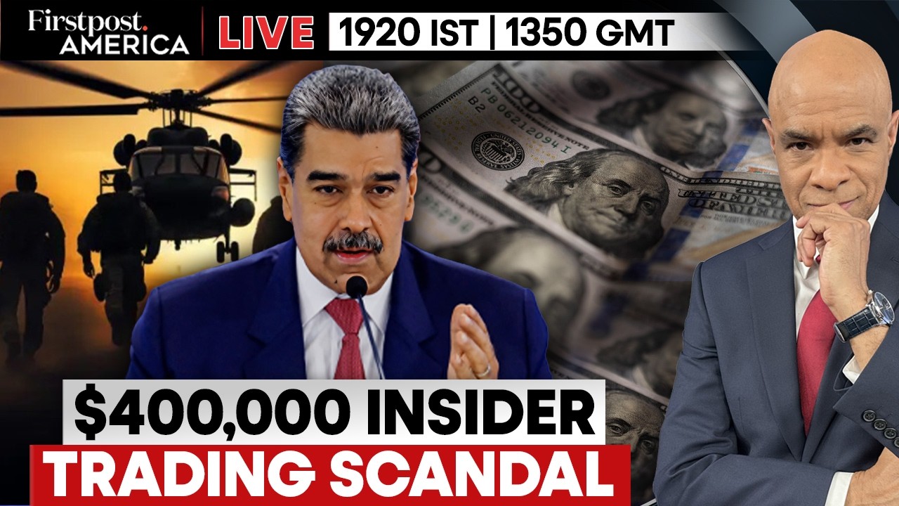 LIVE | US Soldier Charged in $400K Maduro Insider Trading Scandal | Firstpost America | N18G