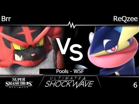 USW 6 - Brr (Incineroar) vs NF | ReQzee (Greninja) Pools - WSF - SSBU