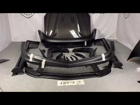 Mercedes Benz W204 C class black series body kit