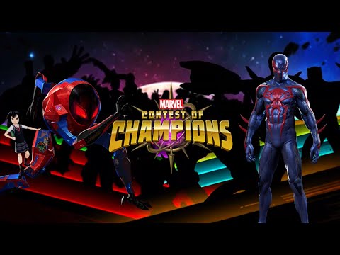 First Look!!! -Peni Parker and Spiderman 2099|Marvel Contest of Champions