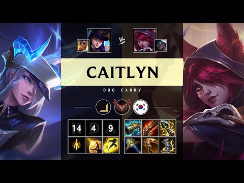 Caitlyn ADC vs Xayah: Legendary - KR Grandmaster Patch 25.S1.1