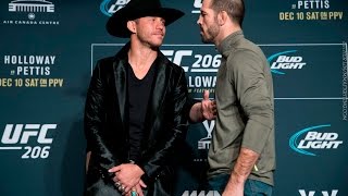 UFC 206: Donald Cerrone vs. Matt Brown Media Day Staredown