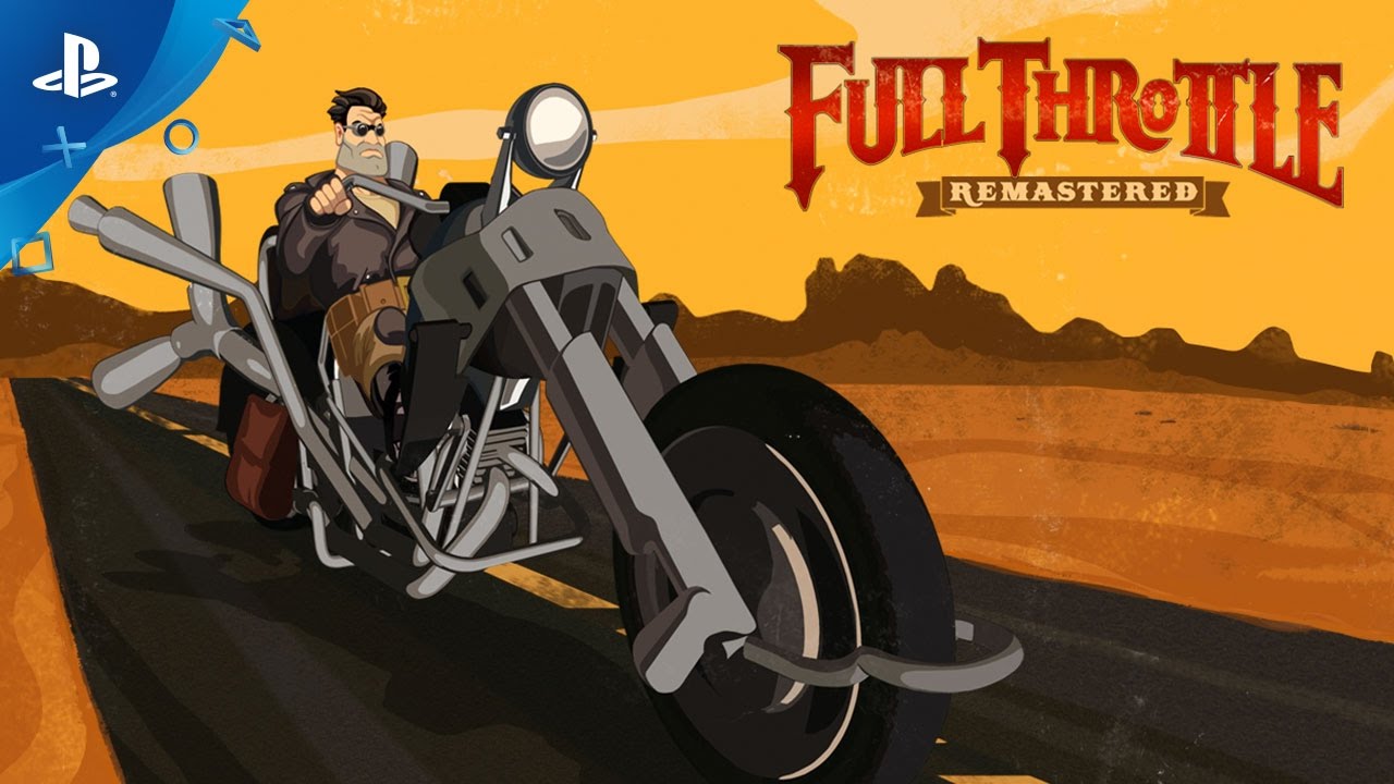 22 Anos Depois, Full Throttle Remastered Chega Hoje no PS4, PS Vita