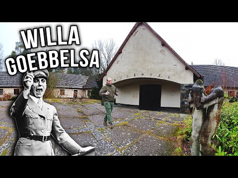 Opuszczona willa Josepha Goebbelsa mistrza propagandy - Urbex History