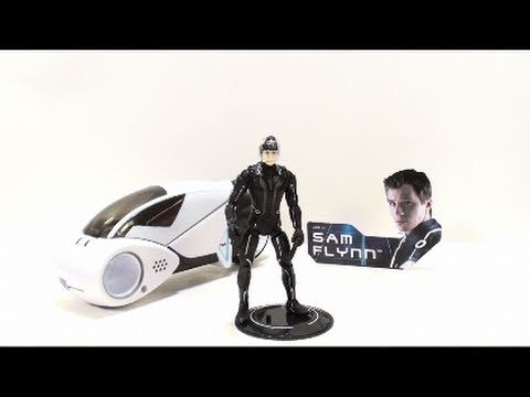 Video Review of the Tron Legacy; Sam Flynn core figure