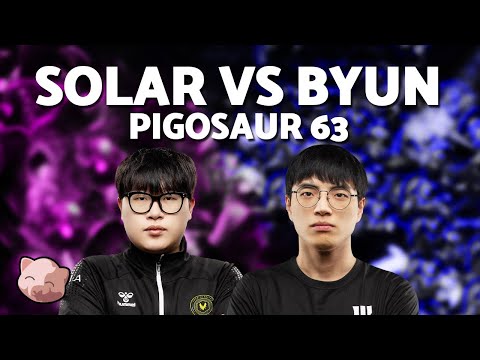 SOLAR vs BYUN: 3 Rax Reaper is Back! | PiGosaur 63 - StarCraft 2