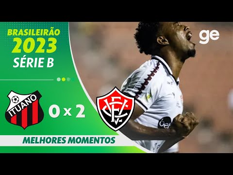 Gols e lances de Ituano x Vitória