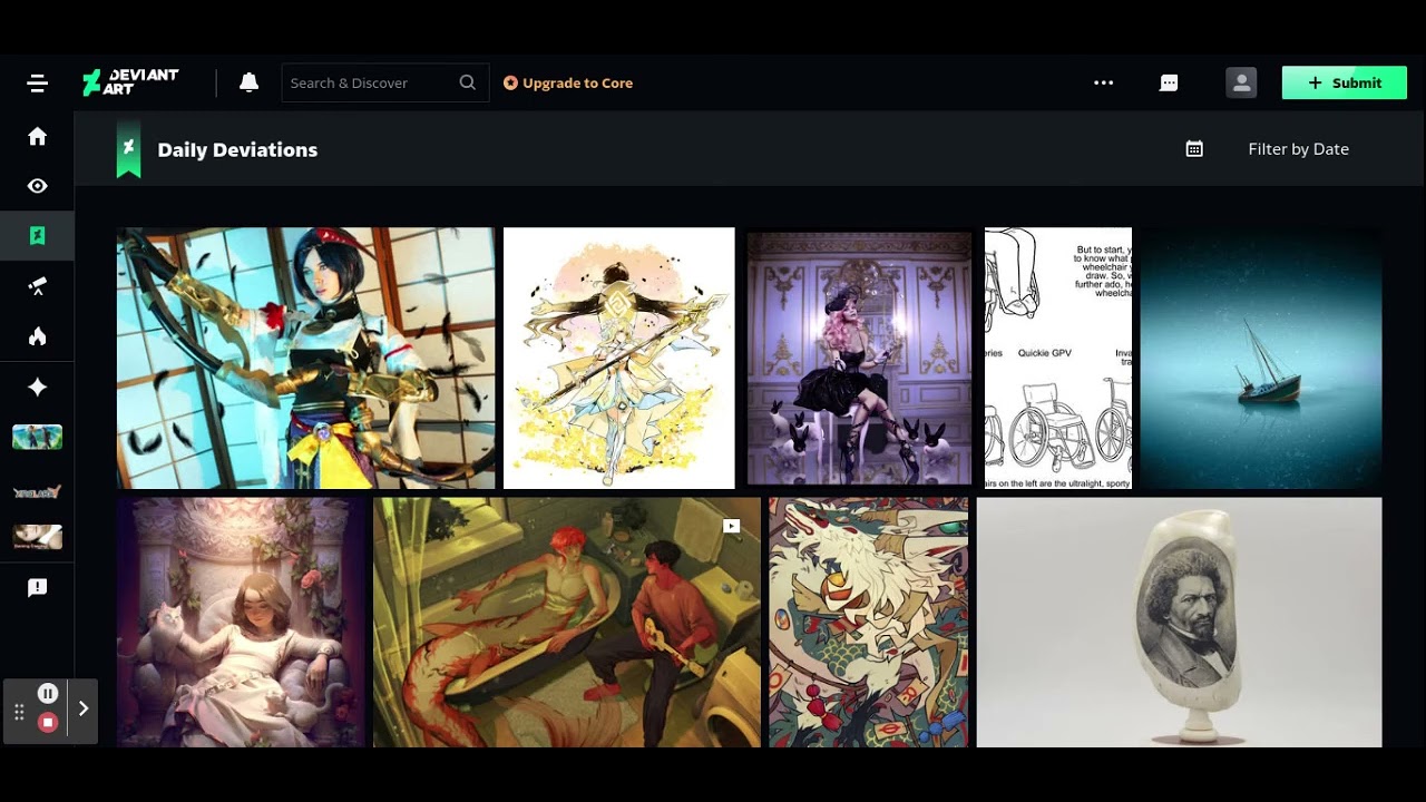 Daily Deviations on DeviantArt