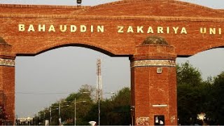 preview picture of video 'Bahauddin Zakariya University Multan-Multan Street View'